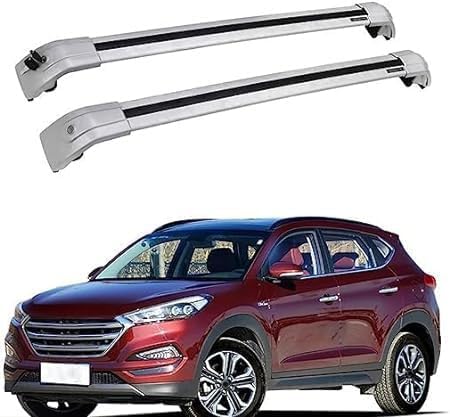 2 Stück Dachträger für Hyundai Tucson SUV 2015-2020, Dachgepäckträger Dachboxen Gepäckträger Querträger Fahrradträger Auto Zubehör