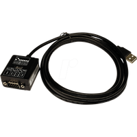 Exsys EX-1309-9 USB 2.0 auf RS-232 Kabel Schwarz
