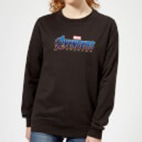 Avengers Endgame Logo Damen Sweatshirt - Schwarz - M - Schwarz