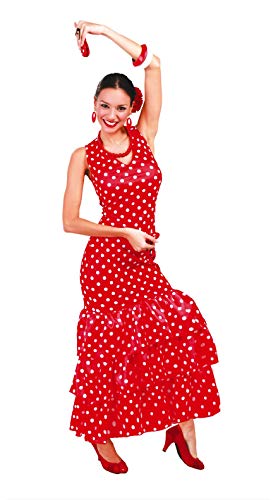 spanische Flamenco Tänzerin - Kostüm für Damen Gr. M - L, Größe:L
