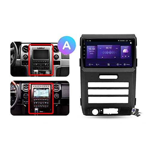 Android 10 9 Zoll Full Touch Screen Auto GPS Radio für Ford F150 P415 Raptor 2008-2014 Unterstützung GPS Navigation/Multimedia/Carplay/Mirror Link/Bluetooth SWC RDS DSP FM etc
