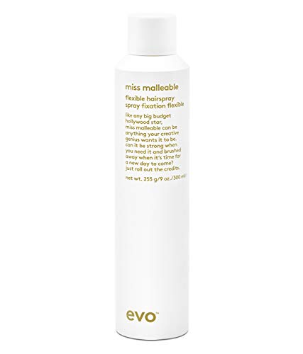 Evo Miss Malleable Flexible Hairspray, 300 ml