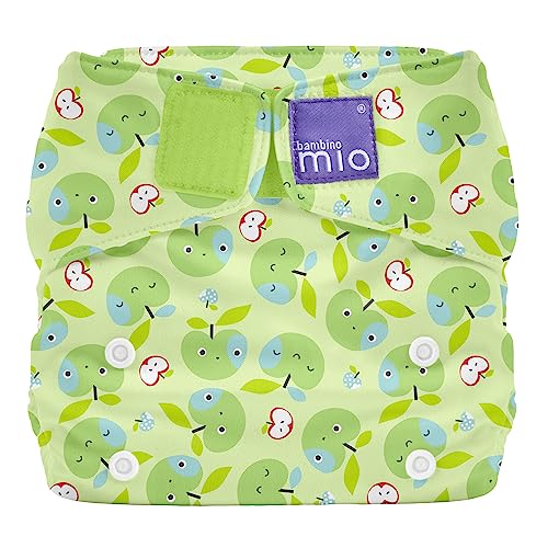 Bambino Mio, miosolo classic All-in-One Stoffwindel, Aufgeweckter Apfel