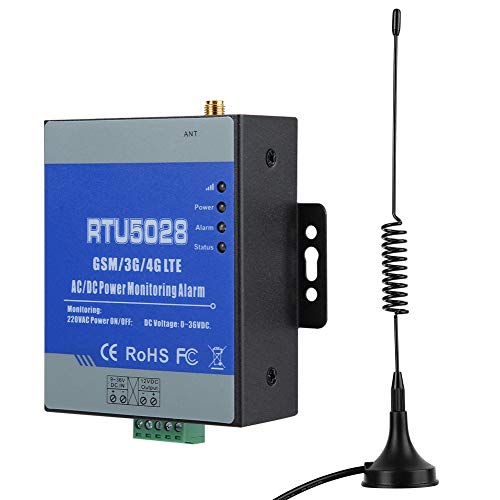 RTU5028 Stromausfall Alarm, Überwachung des GSM-Stromspannungsstatus, Funkverbindung, Fernsteuerung, Stromausfall-/Wiederherstellungsalarm 100-240 V(EU)