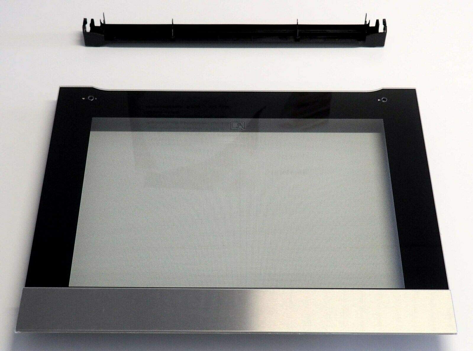 Äußere Backofentürscheibe mit Inox 591,5 x 470 mm (5611824300)