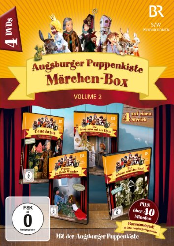 Augsburger Puppenkiste Märchen-Box, Vol. 2 (4 Märchen-Raritäten auf 4 DVDs)