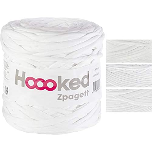 HOOOKED B.V. Garn ZPAGETTI, Lily White, One Size
