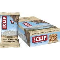 CLIF BAR Energie Macadamia Weiße Schokolade 12 St./Box, Energie Riegel, Sportler