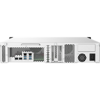 QNAP TS-832PXU - NAS-Server - 8 Schächte - Rack - einbaufähig - SATA 6Gb/s - RAID 0, 1, 5, 6, 10, 50, JBOD, 60 - RAM 4 GB - Gigabit Ethernet / 2.5 Gigabit Ethernet / 10 Gigabit Ethernet - iSCSI - 2U