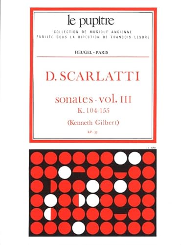 Domenico Scarlatti-Sonates - Vol. III K104-155-BOOK
