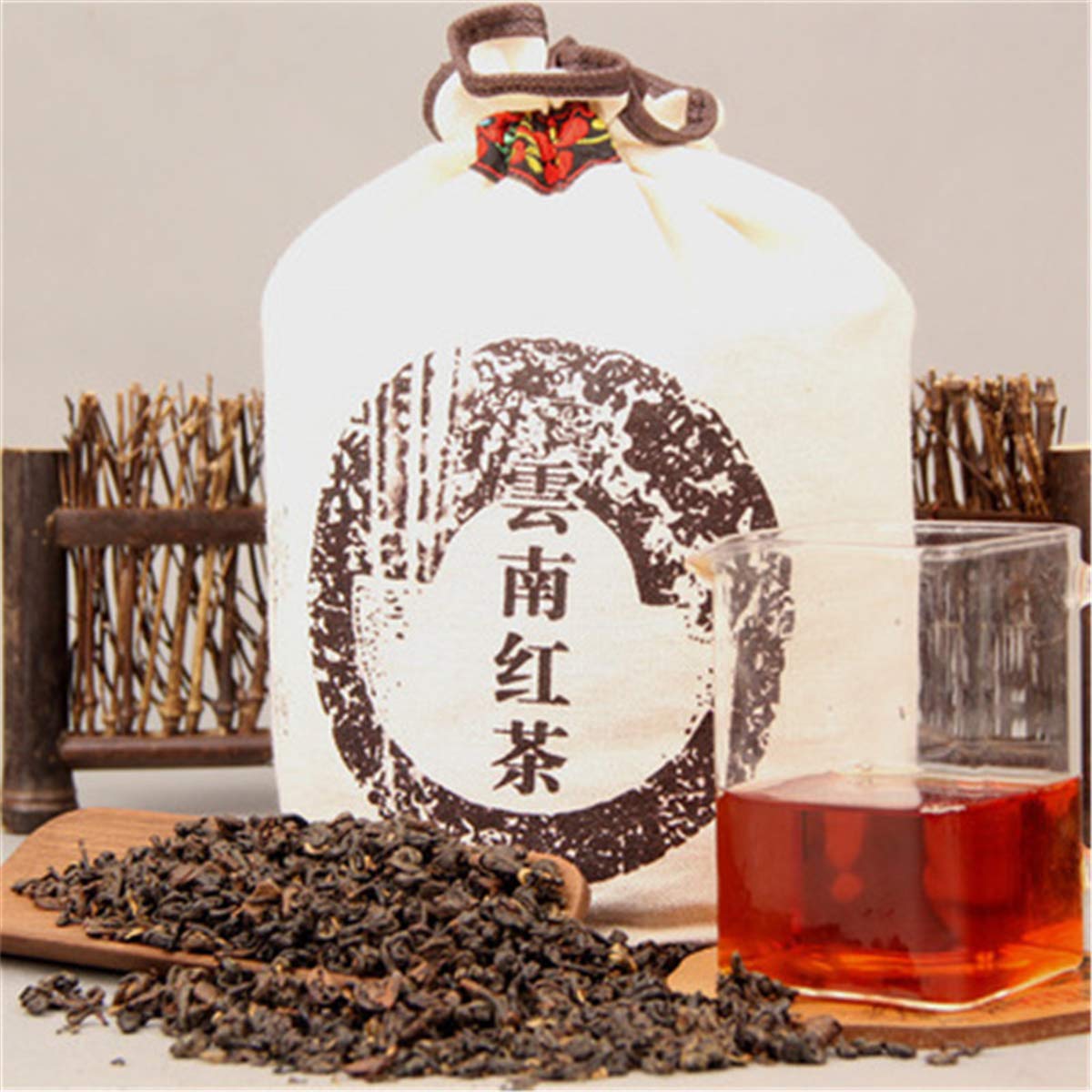 1000g Yunnan Crested Dian Hong Tee Honigreim Goldene Schraube Roter Tee