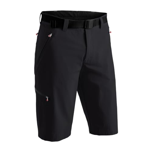 Maier Sports Herren Nil Bermuda Shorts, Black, 48