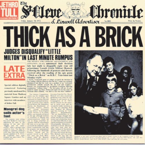 Thick As a Brick [Vinyl LP]