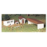 Plasticville U.S.A. (R) Classic Kits – Farm Out-Buildings Pkg (3)