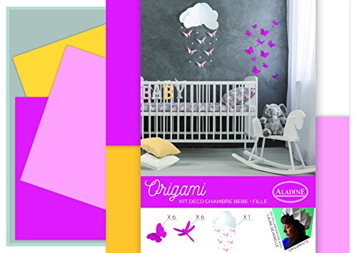 Aladine 85409 Origami Kit Bebe Mädchen