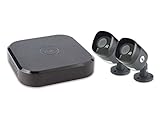 Yale SV-4C-2ABFX Smart Home CCTV Kit-HD1080, 2 Kameras, 4 Kanäle, 1TB Festplatte, Schwarz