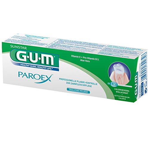 GUM Paroex Gel Zahncreme 0,06% 75ml, DOPPELPACK (2x 75ml)