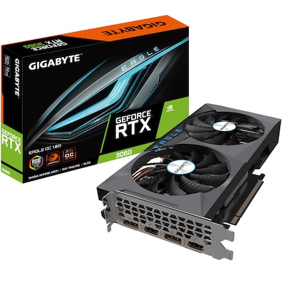 Gigabyte GeForce RTX 3060 Eagle OC 12GB V2 LHR Grafikkarte