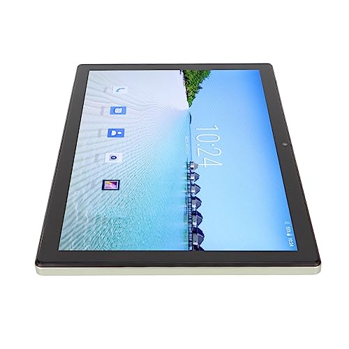 Android-Tablet 10,1 Zoll, 1280 X 800 HD Android 8.1-Tablet, 4G-Anruf-Tablet mit 128 GB Erweiterung, Vorne 5 MP, Hinten 13 MP, 2 GB RAM, 32 GB ROM, WLAN, Bluetooth, 5000 MAh Akku (Grün)