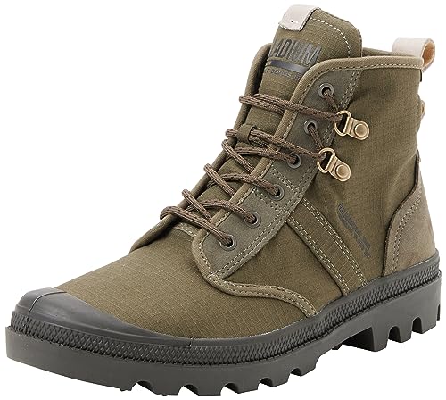 Palladium Herren Tact Txt Pallabrousse Sneaker, Olivgrün, 45 EU