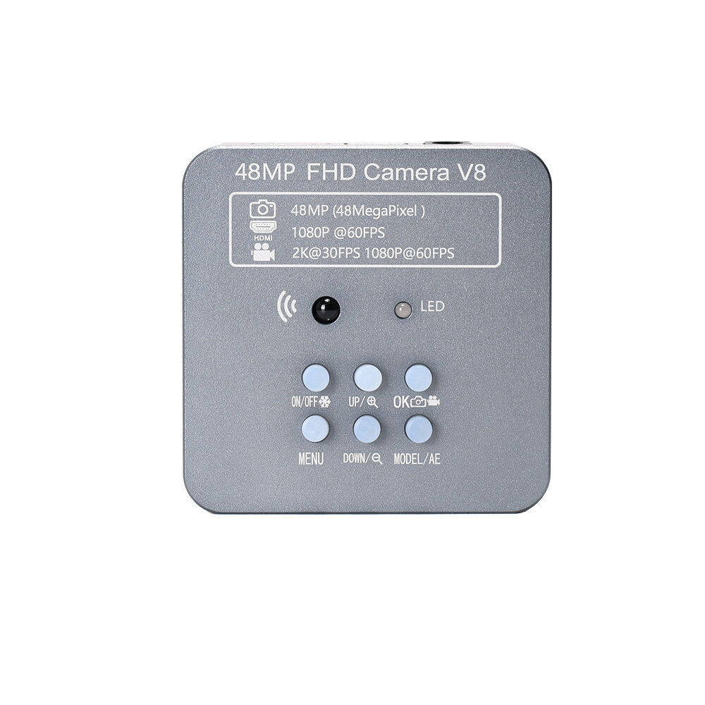 1080P 60FPS 2K 48MP HD Industrielle elektronische digitale Videomikroskop-Kameralupe für die Reparatur von Telefonplatin