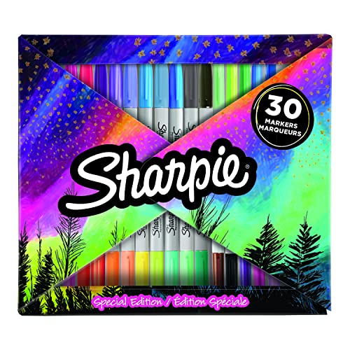 Sharpie Permanent Marker FINE, 30er Box