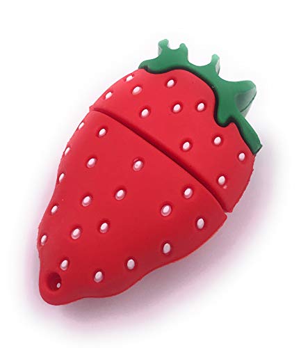 H-Customs Erdbeere Frucht USB Stick Flash Laufwerk 64GB