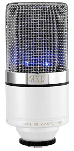 MXL Vocal Condenser Microphone, XLR (MXLOS1BW)