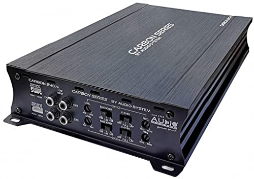 Audio System Carbon 240.4-4 Kanal A/B Verstärker 400 Watt RMS Carbon-Series