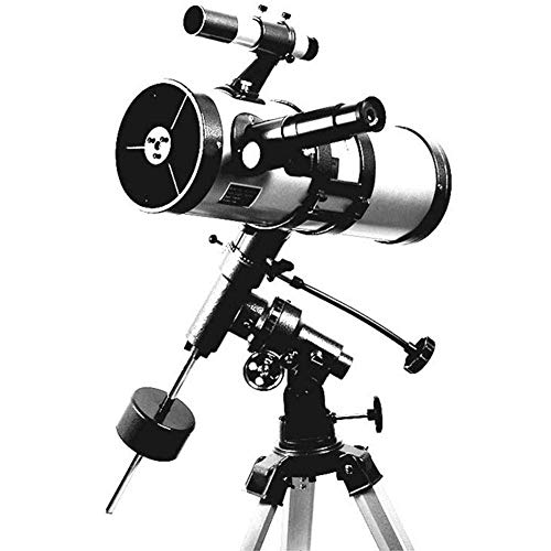 Teleskop für Amateur-Anfänger, astronomisches Teleskop, Achromat-Okular, Brechungsteleskop mit verstellbarem Aluminium-Stativ