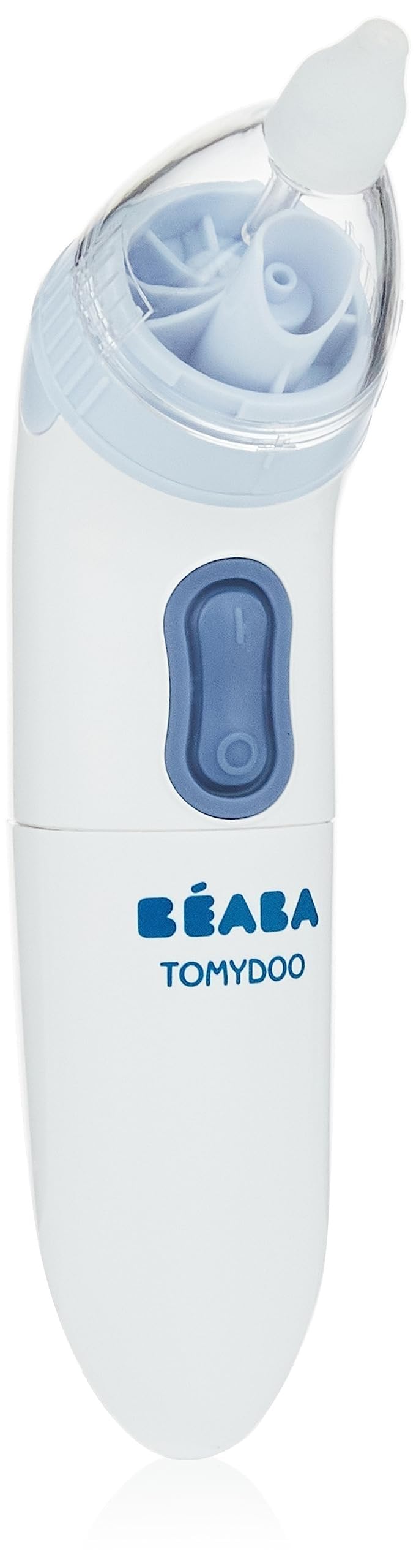 Béaba – Babynasenreiniger Tomydoo – Elektrischer Baby-Nasensauger – Blitzschnell, einfach zu bedienen und dank der 3 Aufsätze mitwachsend – Sterilisierbar, 1 Stück (1er Pack)
