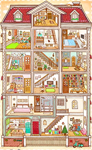 Pintoo - H1643 - SWEET HOME - 1000 Piece Plastic Puzzle by Pintoo