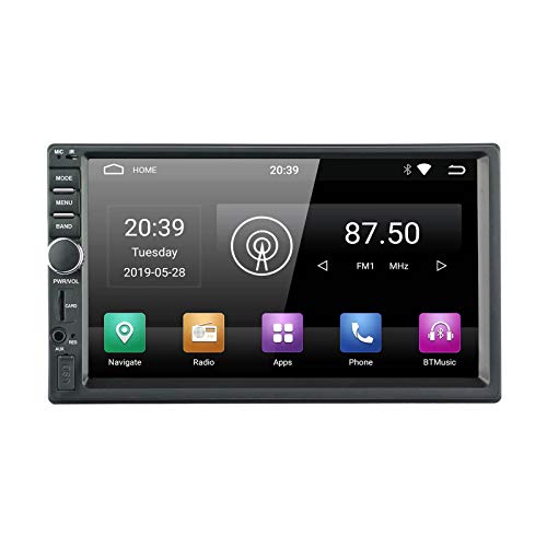 Ezonetronics Android Autoradio Stereo 7 Zoll Kapazitiver Touchscreen High Definition 1024x600 GPS Navigation Bluetooth USB SD Player 1G DDR3 + 16G NAND Speicher Flash 0011