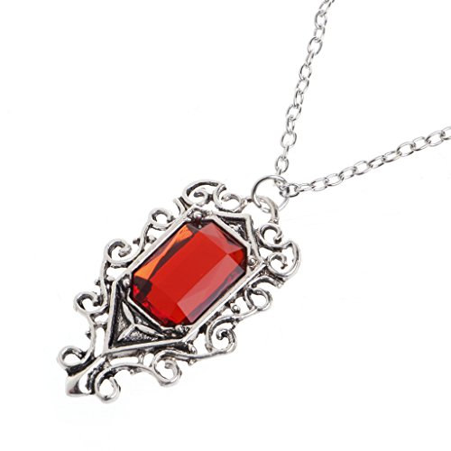 Isabelle Lightwood's Ruby Pendant Necklace The Mortal Instruments City of Bones anime necklace anime jewelry fashion necklaces for women gold fashion necklaces for women fashion necklaces for women