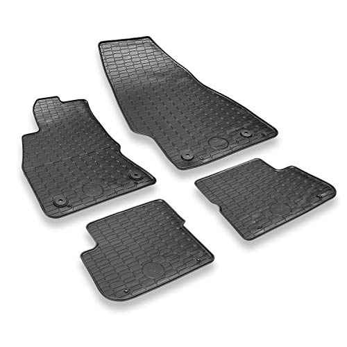HEYNER Fußmatten-Set passend für Opel Corsa D, Corsa E Premium Qualität