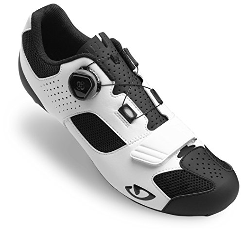 Giro Unisex Trans (boa) Road Radsportschuhe-Rennrad, Mehrfarbig (White/Black 000), 41 EU