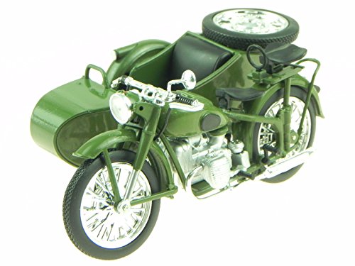 Imz M72 Ural Sidecar DDR Ostalgie Motorrad Modell Atlas 1:24