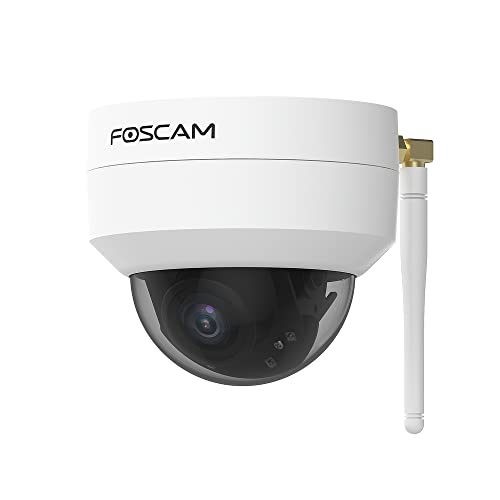 Foscam D4Z-W Überwachungskamera für den Außenbereich, WLAN, PTZ, 4 MP, Dual-Band