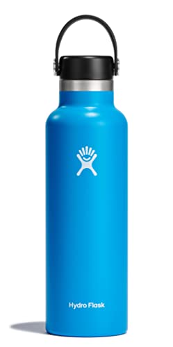 Hydro Flask Unisex - Erwachsene Standart Mouth Trinkflasche, Blau, 21 oz