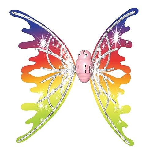 Butterfly Wings for Women Sparkle Fairy Wings Adult Halloween Costume Dress Up Party Favor-003