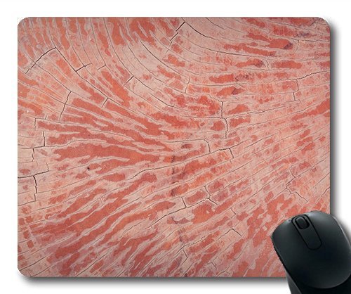(Precision Lock Edge Mouse Pad) Abstract Antique Backdrop Background Board Brown Gaming Mouse Pad Mouse Mat for Mac or Computer