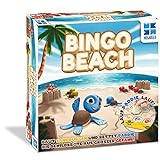 Megableu Beach Familienspiel ab 6 Jahren für 2 bis 4, Brettspiel, Bingo Spiel