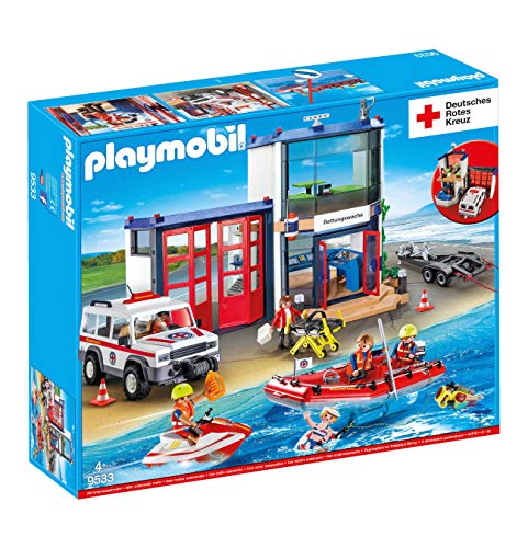Playmobil 9533 Drk Mega Set Rettungswache