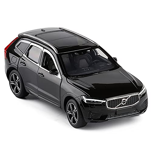 WangXLDD Druckguss-Automodell im Maßstab 1:32, kompatibel mit Volvo XC60, SUV-Modellauto, multifunktionale Simulation, Legierung, Automodell, Spielzeugfahrzeug