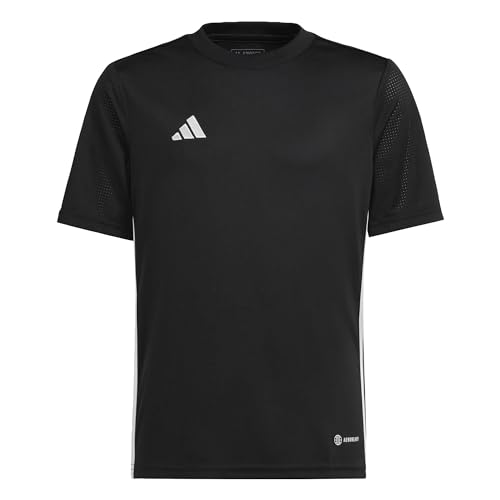 Adidas Unisex Kids Jersey (Short Sleeve) Tabela 23 Jersey, Black/White, H44535, 164