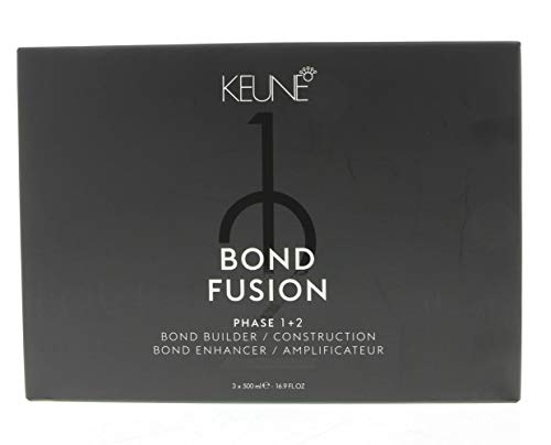 Keune Bond Fusion Phase 1+2 Bond Builder Construction Paket 3x500ml Vor + Nachbehandlung 1Set