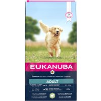 Eukanuba Premium Hundefutter mit Lamm & Reis, Trockenfutter für sensible Hunde großer Rassen (1 x 12 kg)