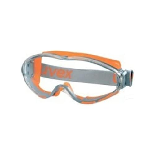 neoLab 2-2029 Vollsicht-Schutzbrille HC-AF Farblos, Orange/Grau