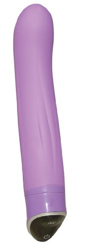 Sweet Smile Easy Violett - softer Vibrator für Frauen, Stimulator mit 7 Vibrationsstufen, leiser Massagestab für Anfänger und Profis, lila