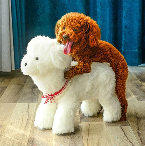 JIAWEIIY Silikon Simulation Mating Dog Toy Male Pet Estrus Vent Dog Toys for Small Dogs Bulldog Teddy Dog Accesories Vent Sex Simulation (L)